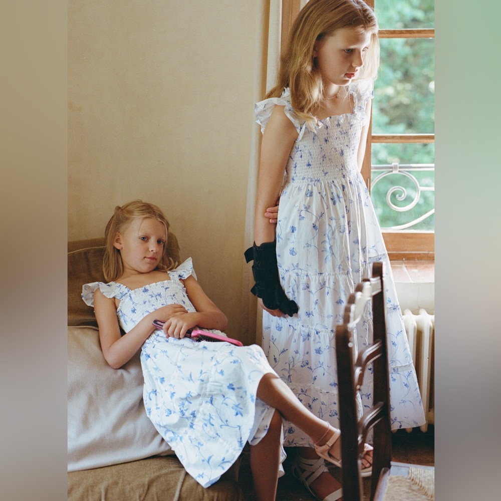 botanical kids tiny Ellie nap dress 11-12